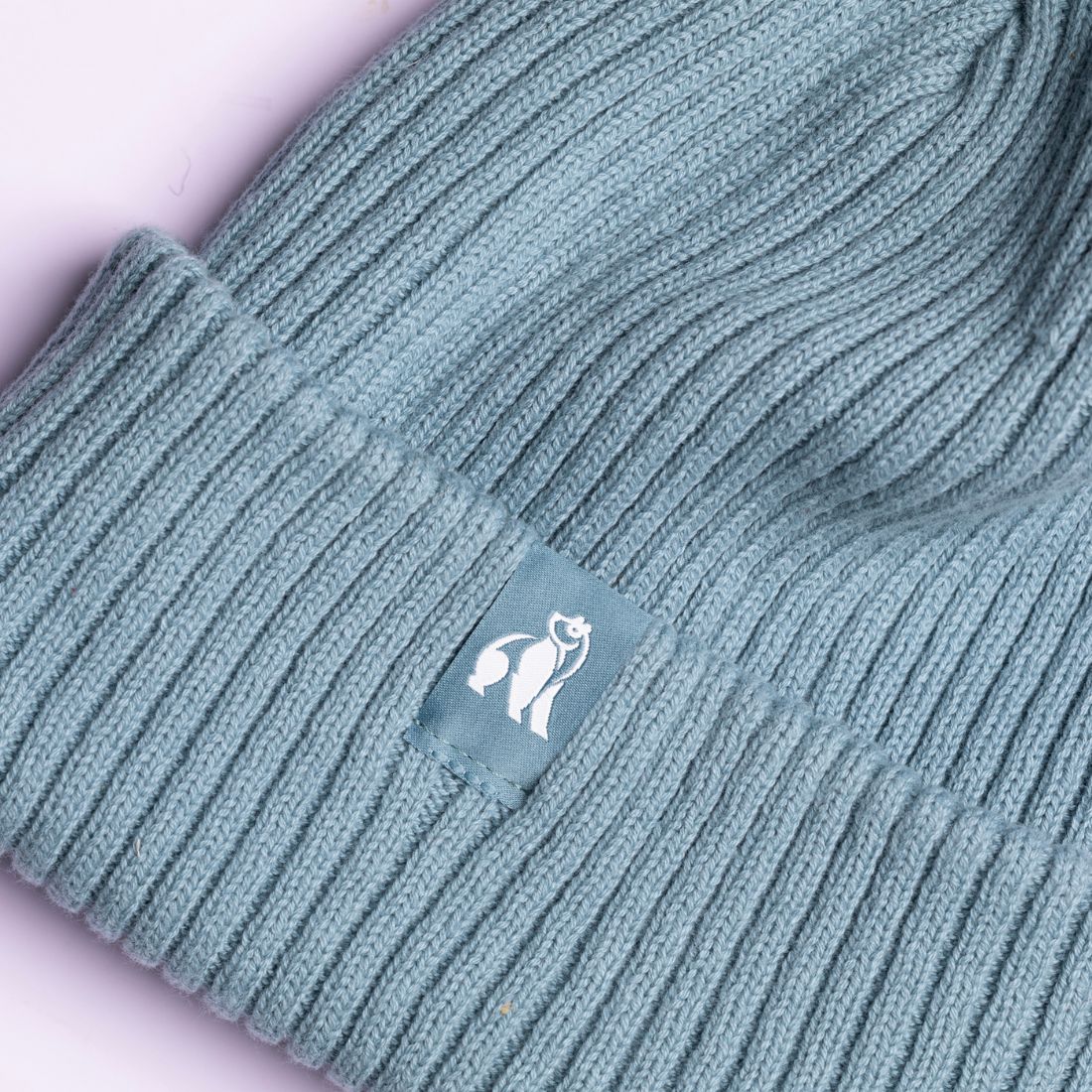 Organic Cotton Beanie - Turquoise