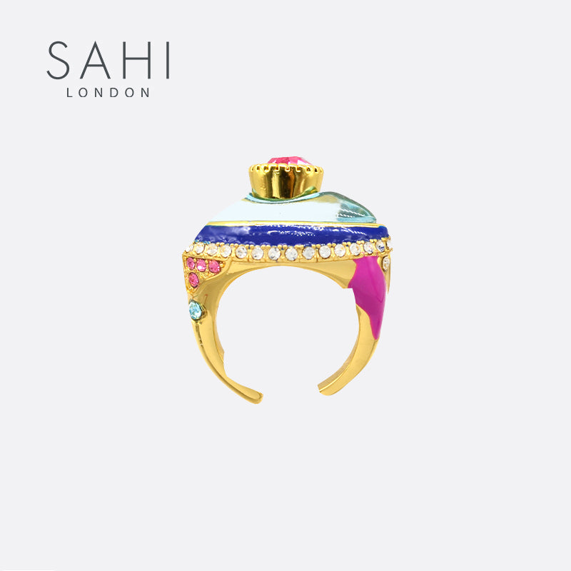 Love Affair Teardrop Open Ring