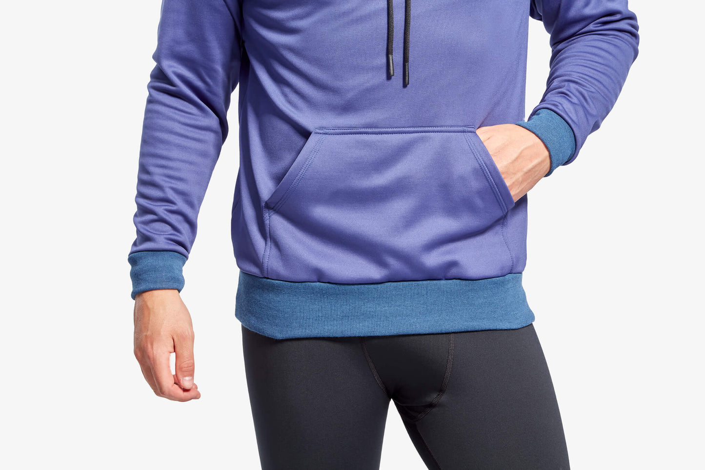 Men's Infrared Hoodie - Grey & Blue