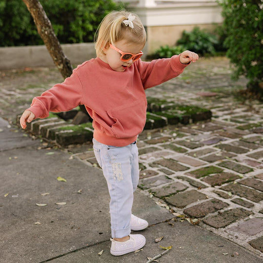 Babiators Polarised Navigator Sunglasses - Perfectly Papaya