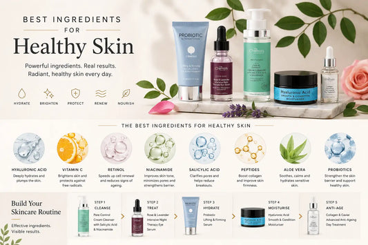 Best Ingredients for Healthy Skin available at Tannerra