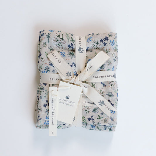 Wildflower Large Swaddle Muslin