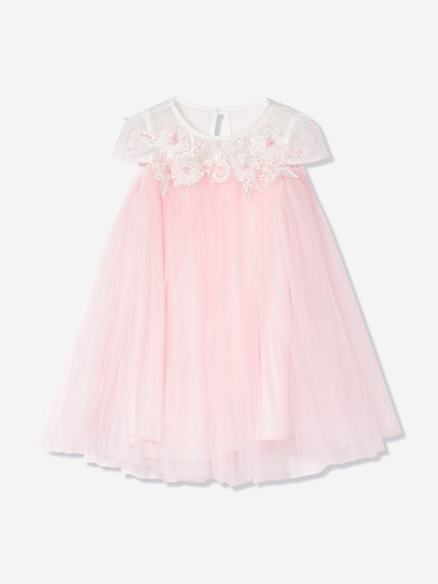 Dress & Fleur Girls Flower Occasion Dress in Pink