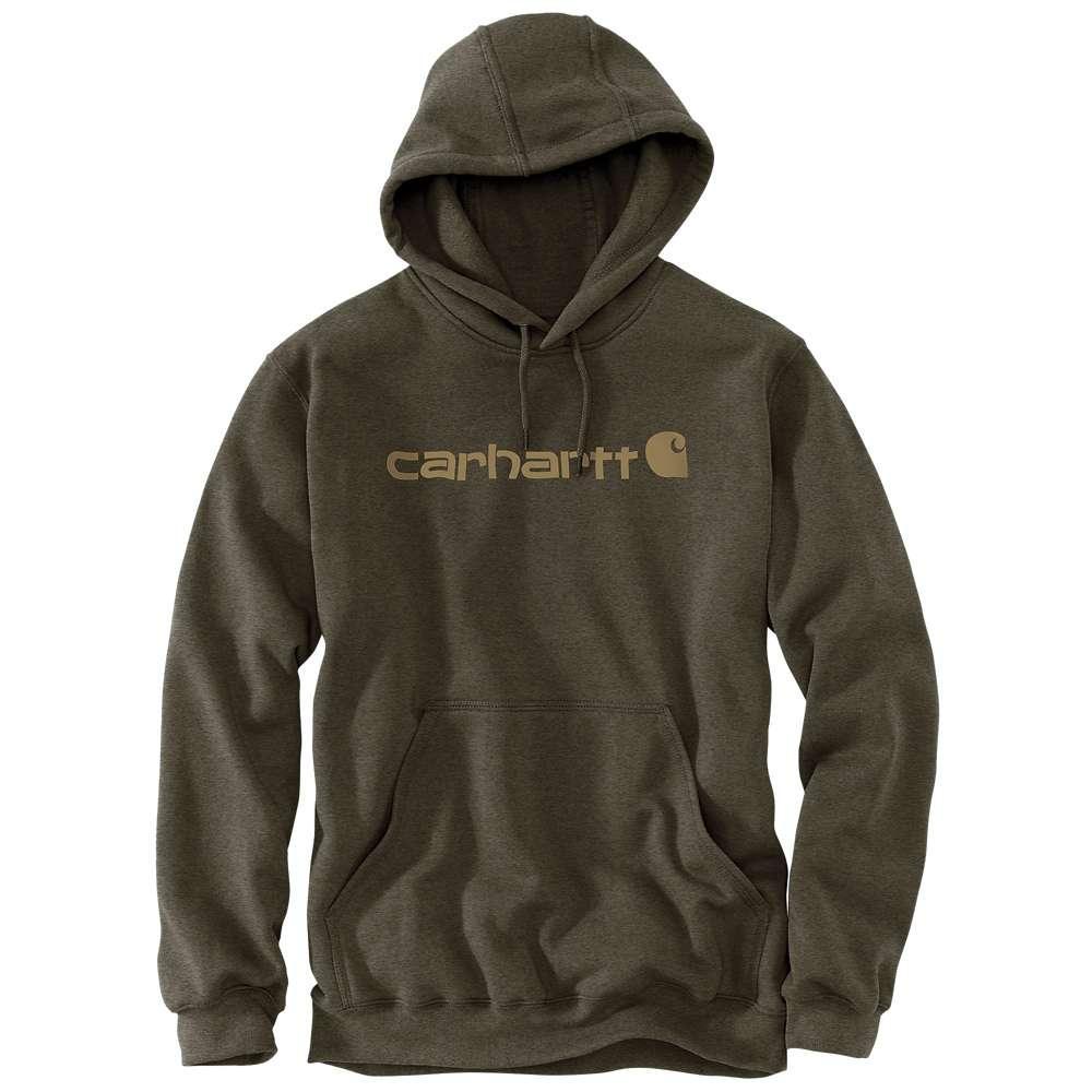 Carhartt 100074 Loose Fit Mid-Weight Logo Graphic Hoodie
