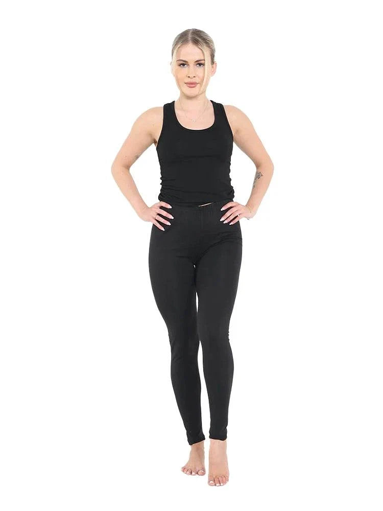 Women's Full Length Cotton Leggings – 8 Colours