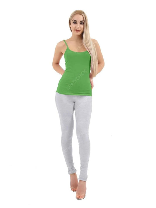Women's Full Length Cotton Leggings – 8 Colours