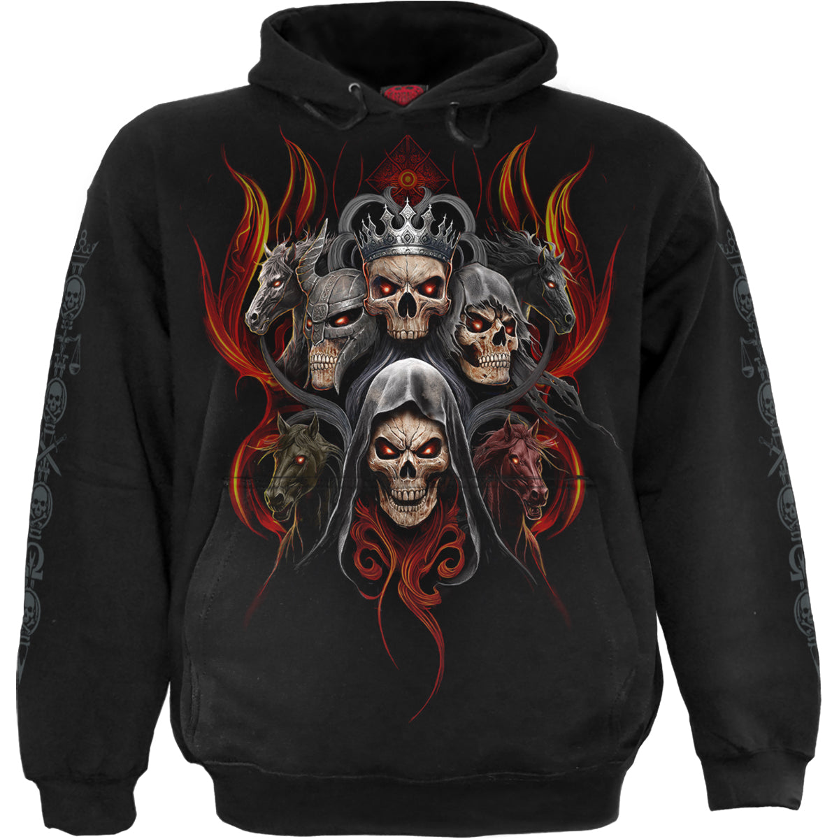 Revelation black hoody by Spiral Direct