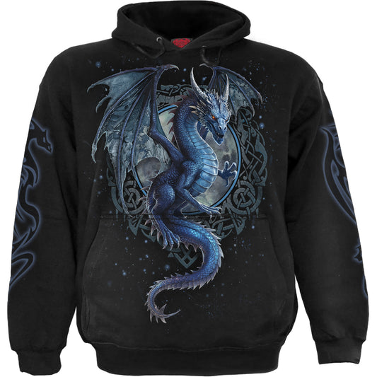 Storm Dragon black hoody by Spiral Direct