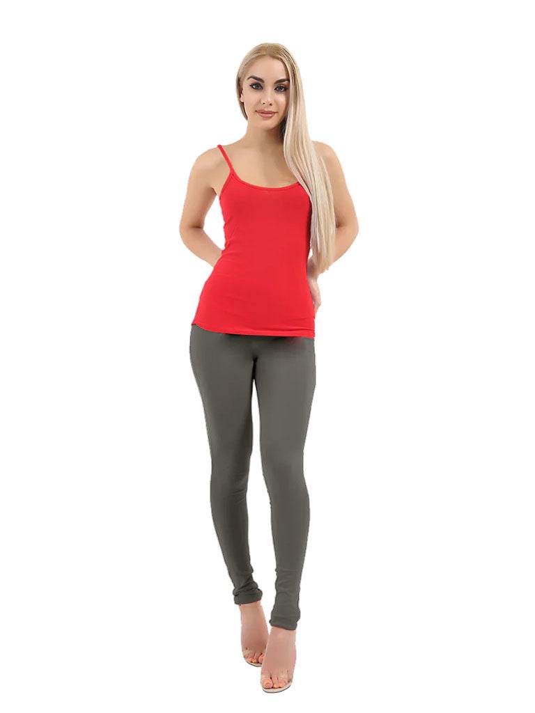 Women's Full Length Cotton Leggings – 8 Colours