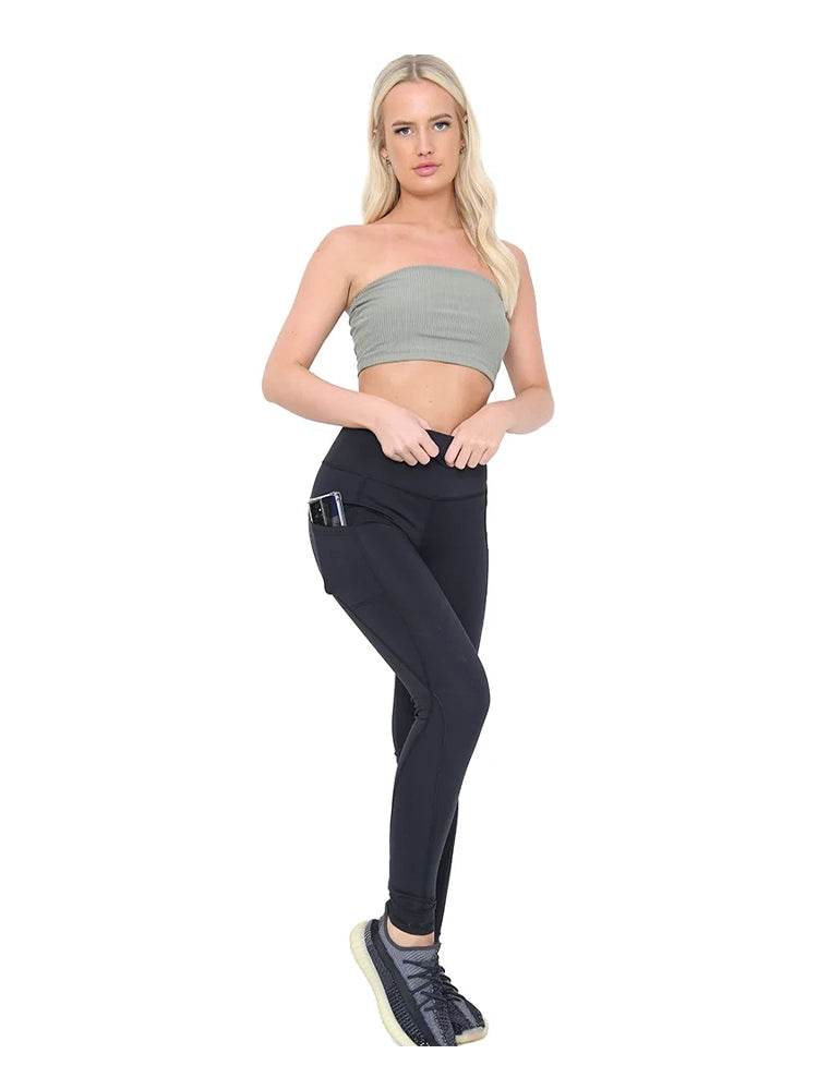 Women's High Waist Activewear Leggings for Gym & Fitness