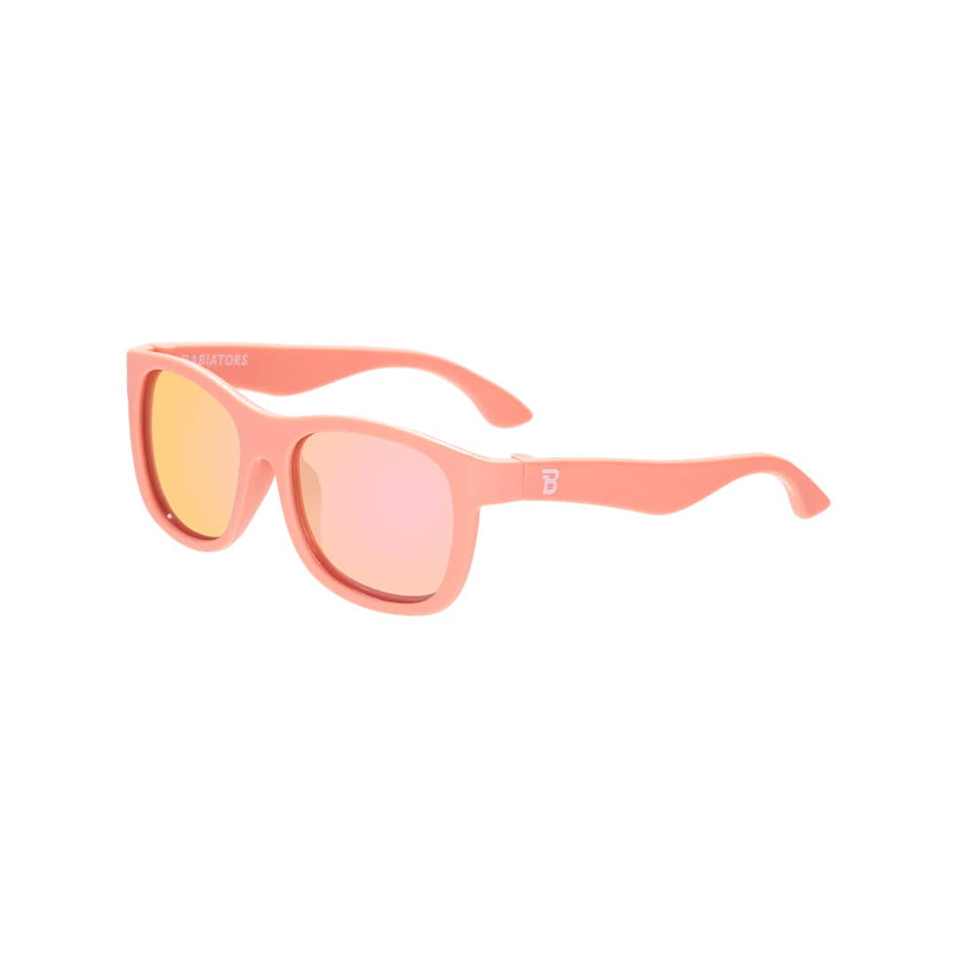Babiators polarised Navigator sunglasses in Perfectly Papaya