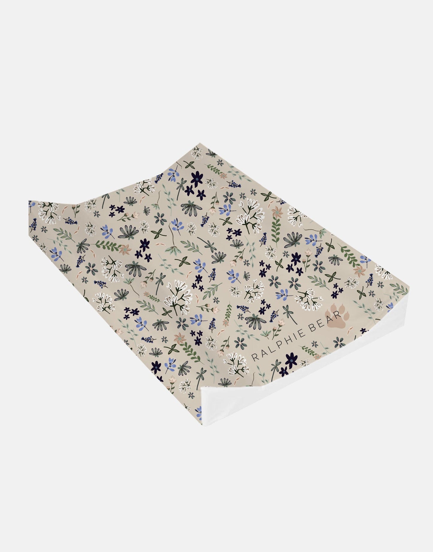 Wildflower Anti Roll Wedge Changing Mat