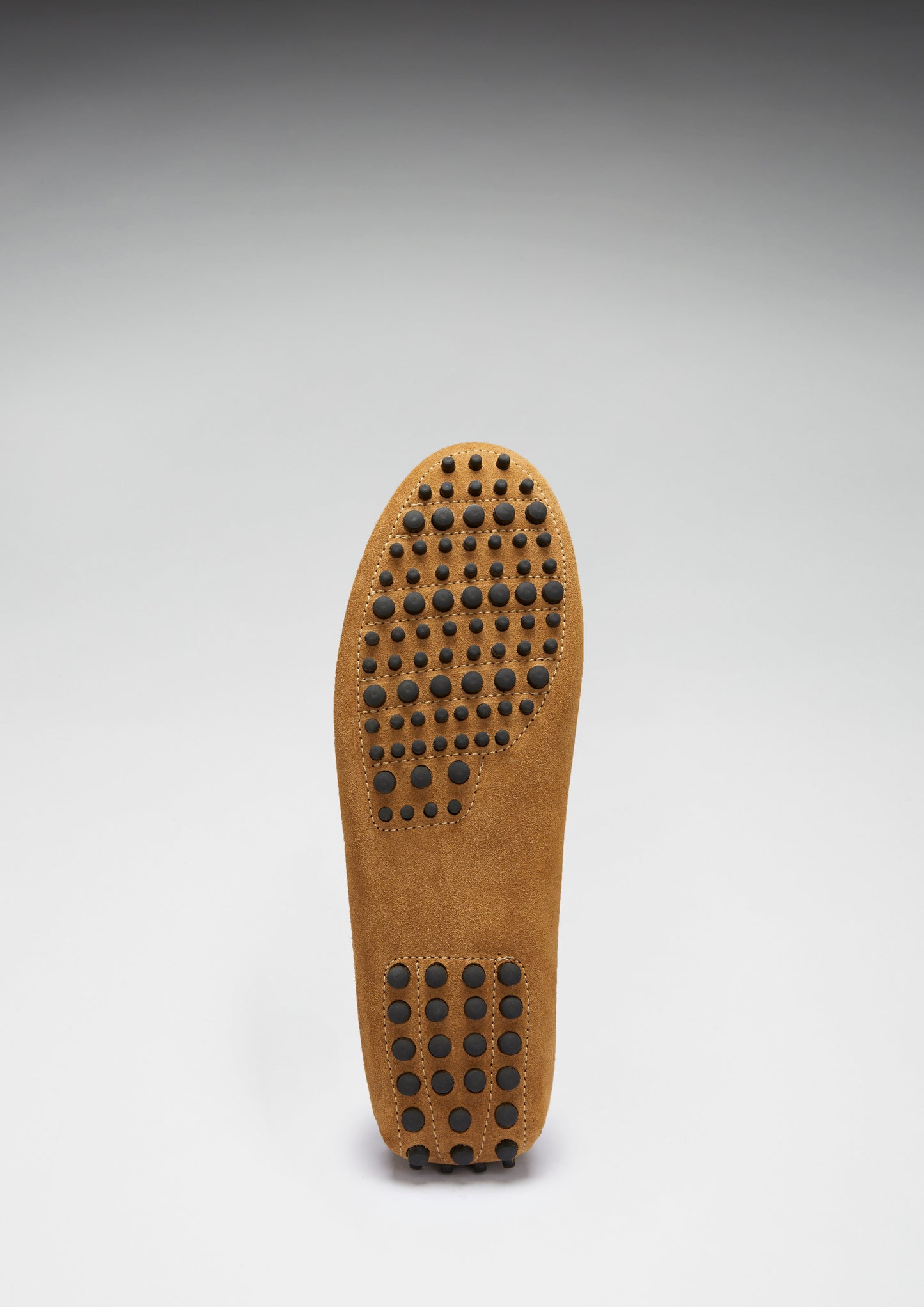 Tasselled Driving Loafers, tobacco suede